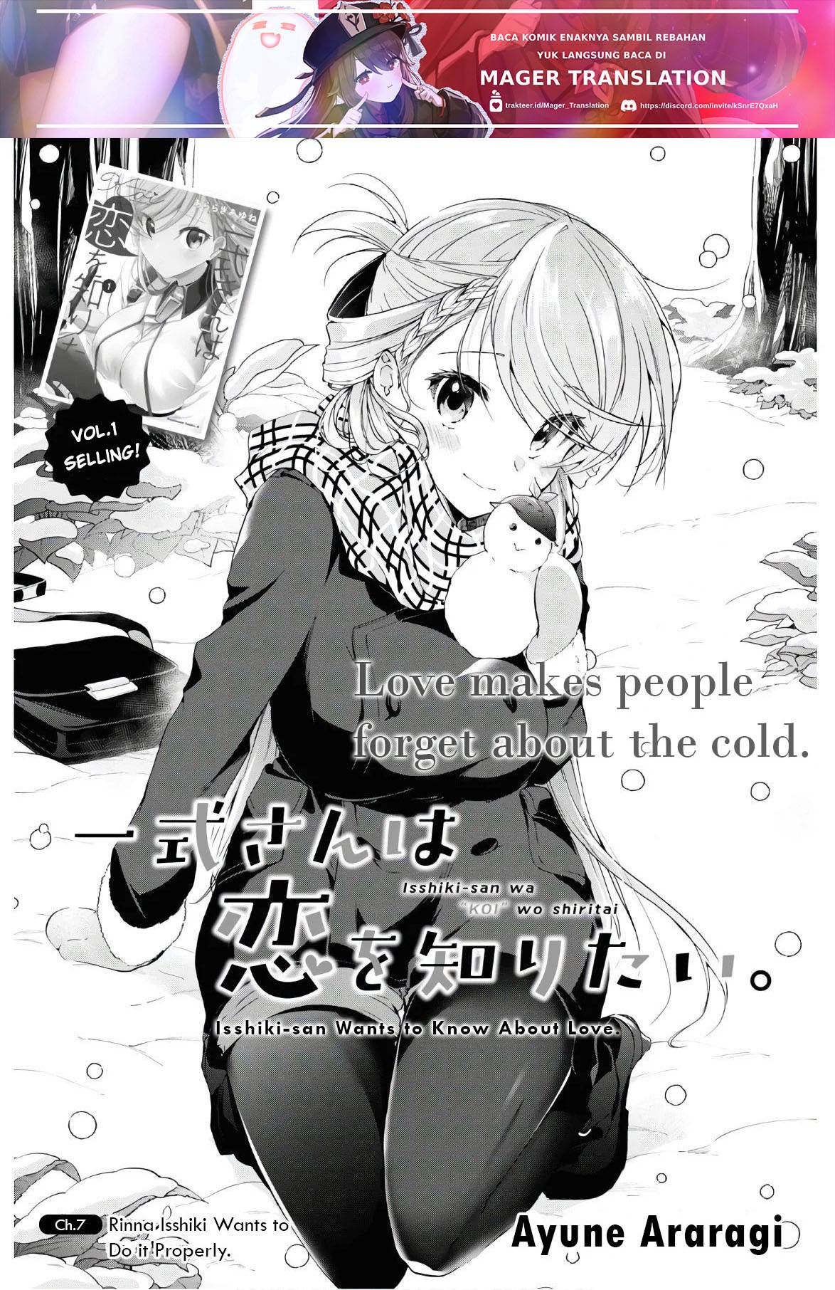 Manga Isshiki-san wa Koi wo Shiritai Chapter 07 gambar 2