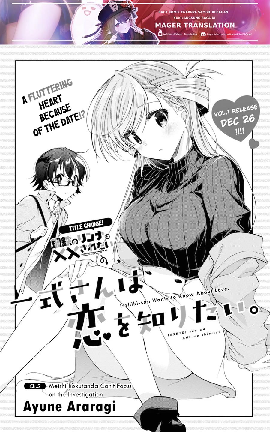 Manga Isshiki-san wa Koi wo Shiritai Chapter 05 gambar 2
