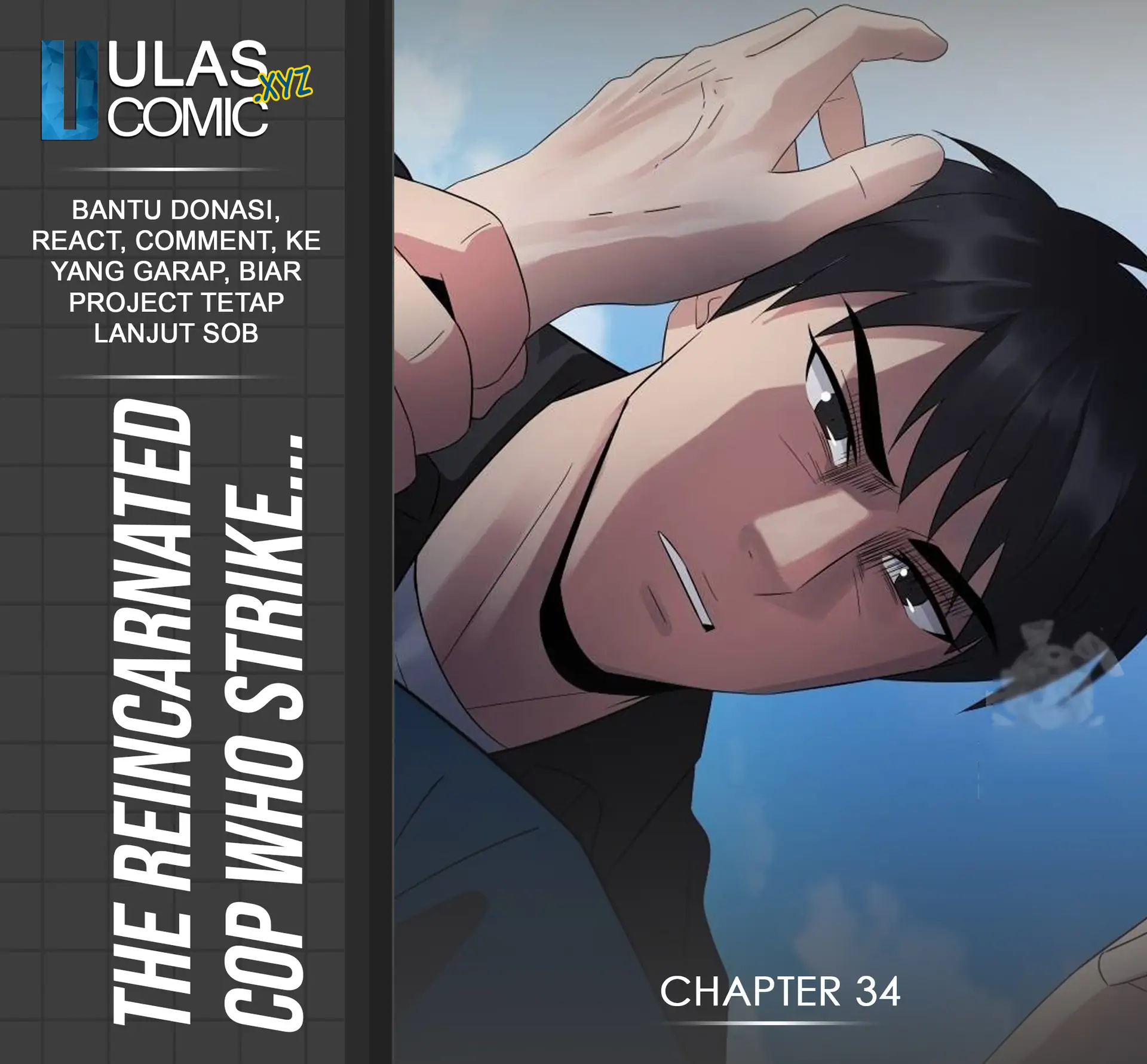 Komik The Reincarnated Cop Who Strikes With Wealth Chapter 34 gambar 1