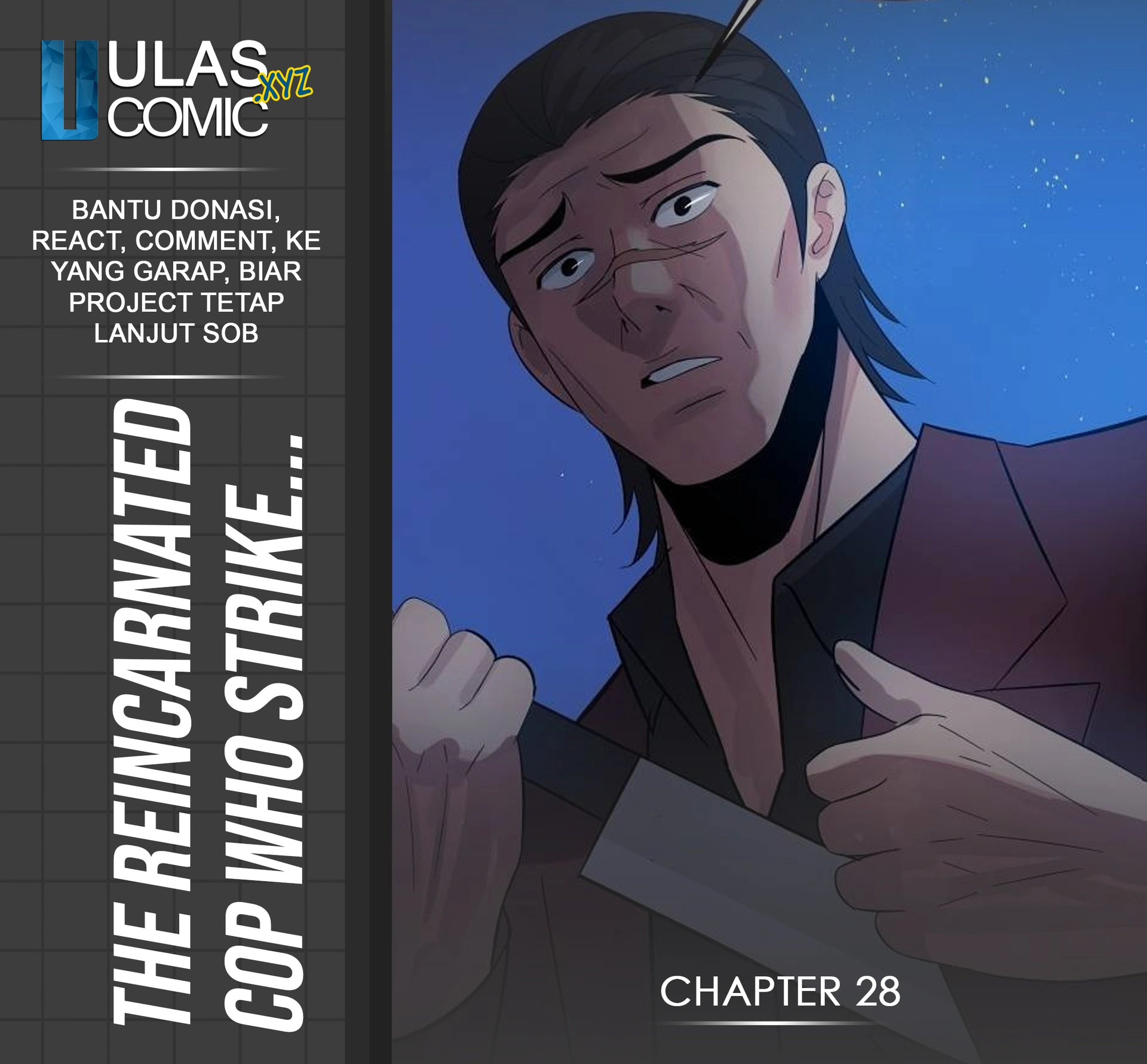 Komik The Reincarnated Cop Who Strikes With Wealth Chapter 28 gambar 1
