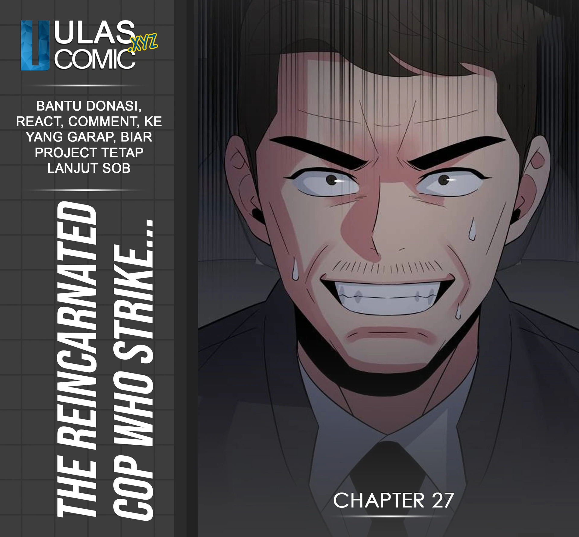 Komik The Reincarnated Cop Who Strikes With Wealth Chapter 27 gambar 1