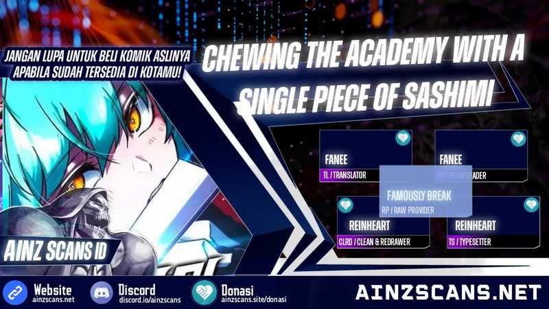 Komik I Took over The Academy With a Single Sashimi Knife Chapter 22 gambar 1