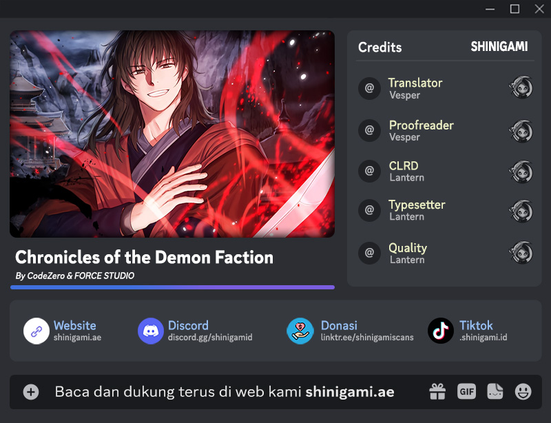 Komik Chronicles of the Demon Faction Chapter 97 gambar 1