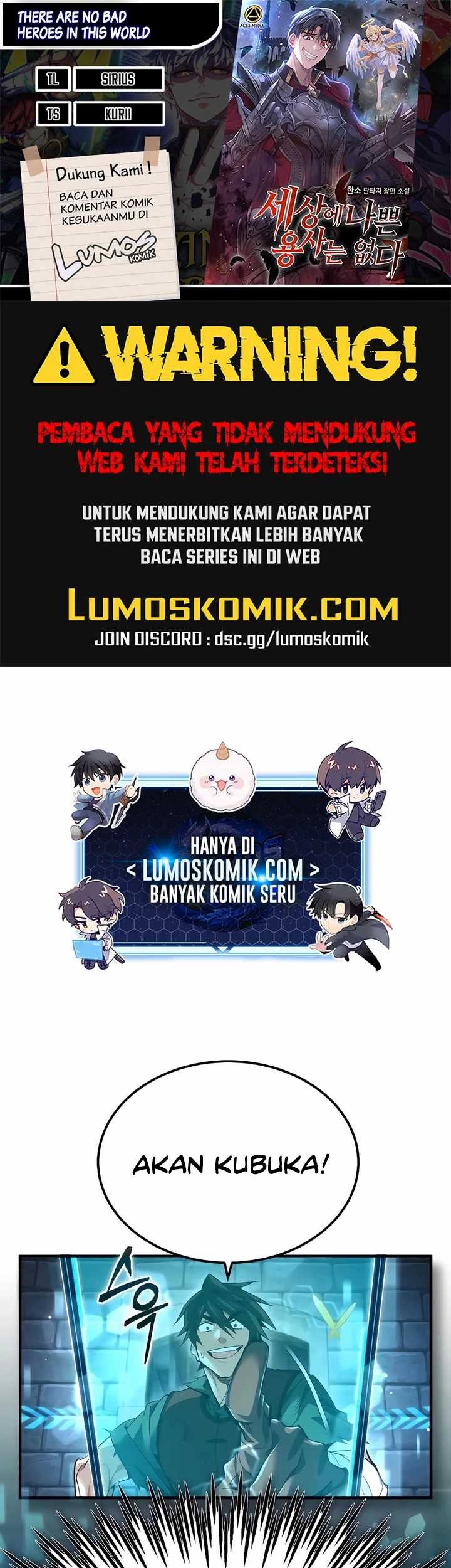 Komik There Are No Bad Heroes In This World Chapter 03 gambar 1