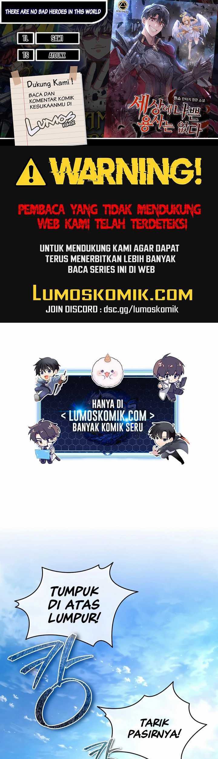 Komik There Are No Bad Heroes In This World Chapter 01 gambar 1