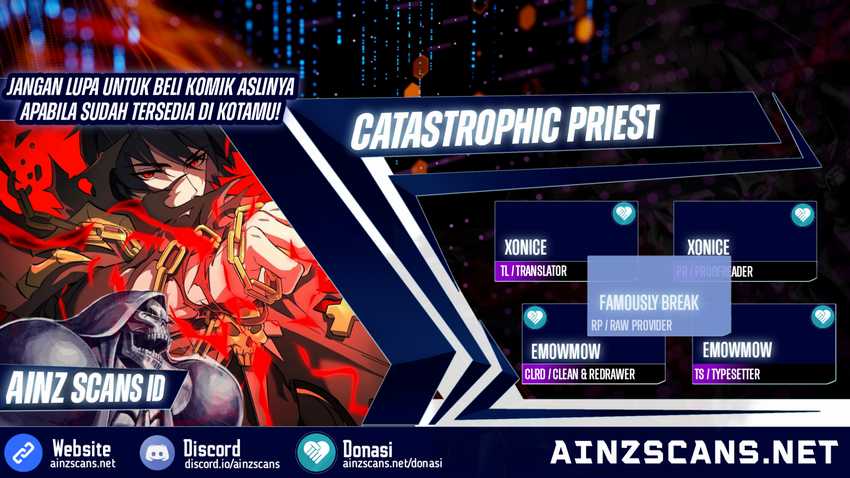 Komik Catastrophic Priest Chapter 32 gambar 1