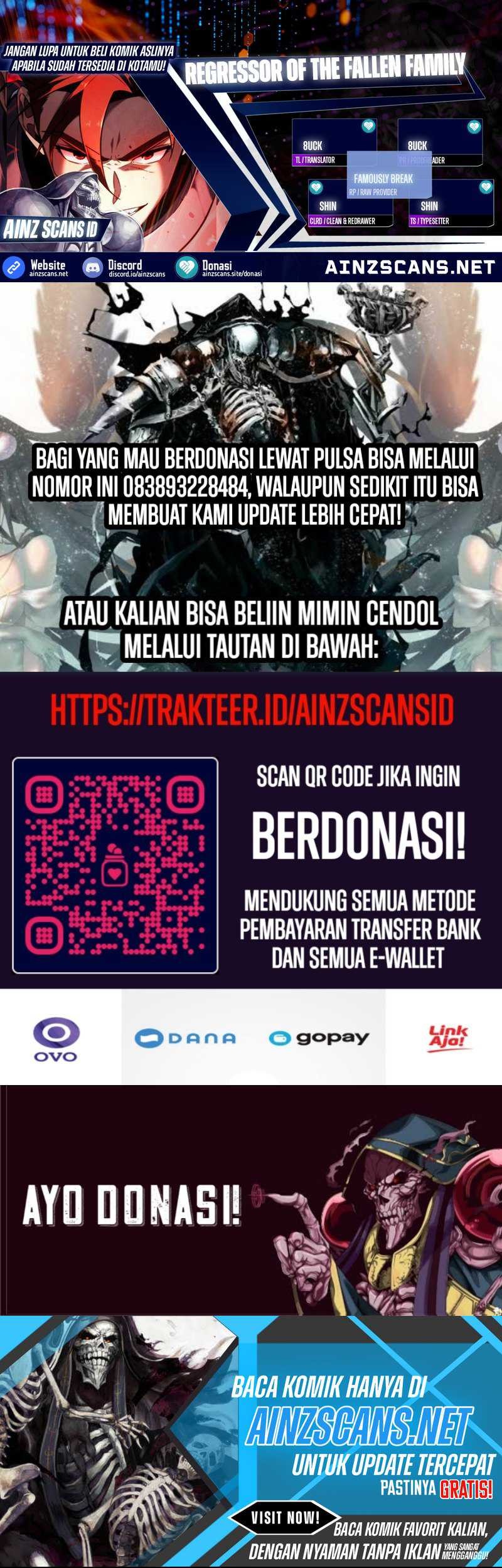 Komik Regressor Of The Fallen Family Chapter 60 gambar 1