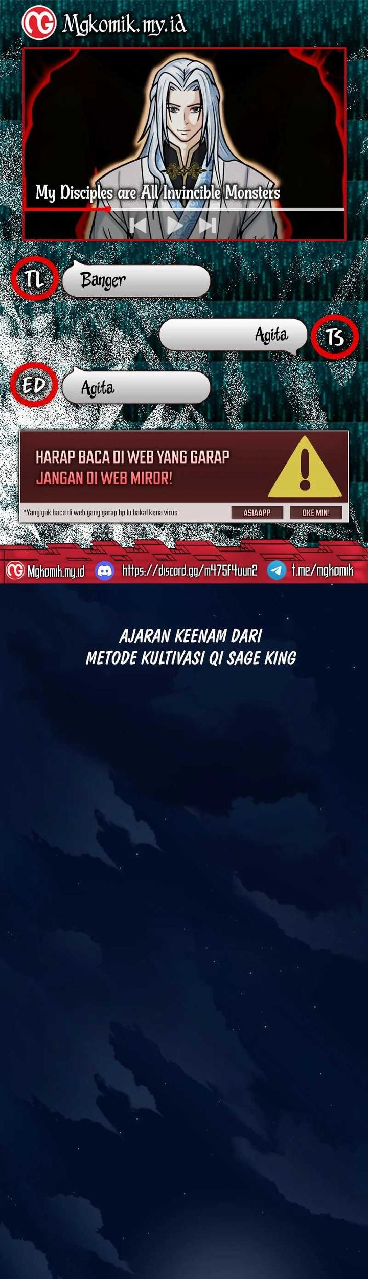 Komik My Disciples are All Invincible Monsters Chapter 06 gambar 1