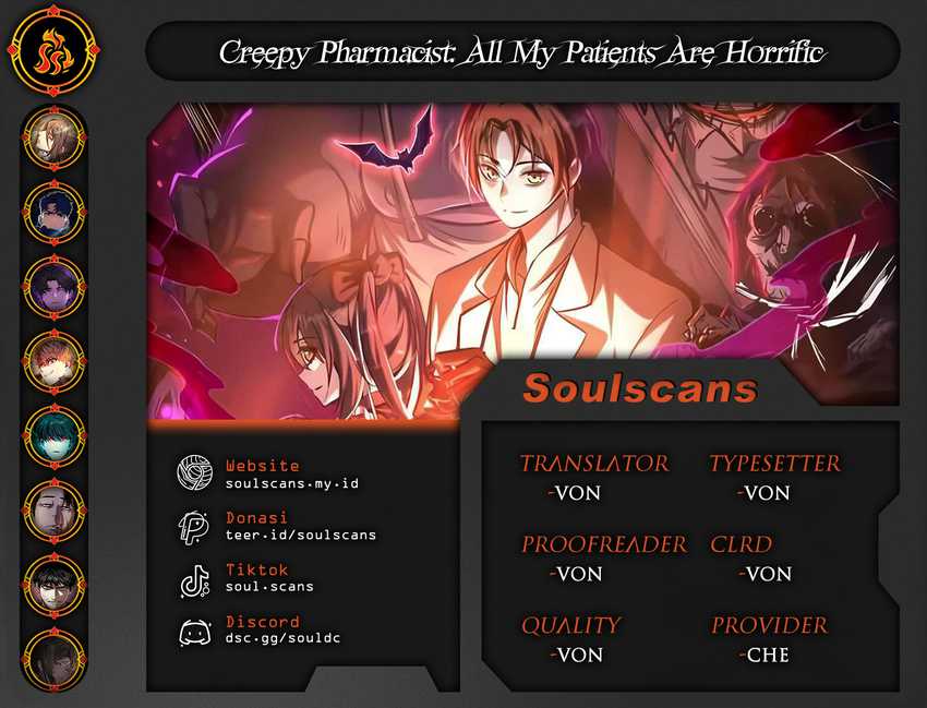 Komik Creepy Pharmacist: All My Patients Are Horrific Chapter 28 gambar 1
