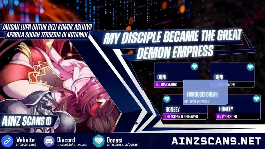 My Disciple Became The Great Demon Empress?! Chapter 32 Gambar 3