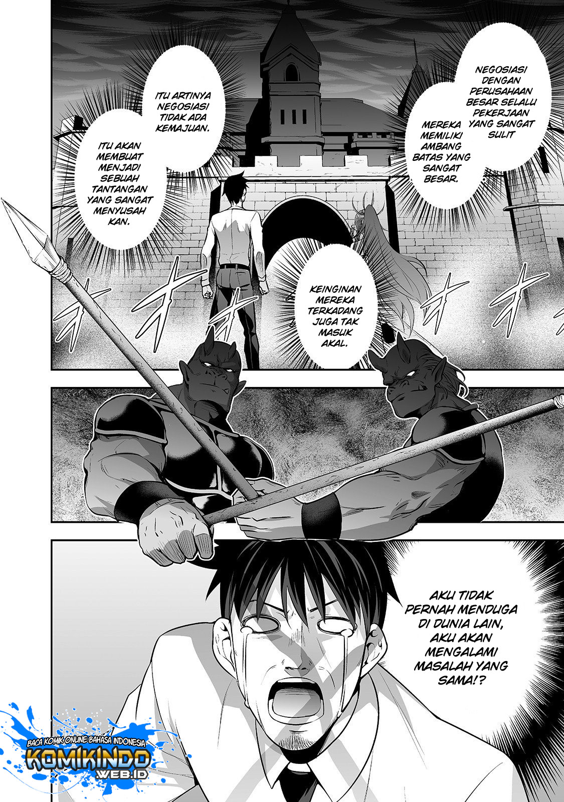 Manga Salaryman Ga Isekai Ni Ittara Shitennou Ni Natta Hanashi Chapter 04 gambar 2