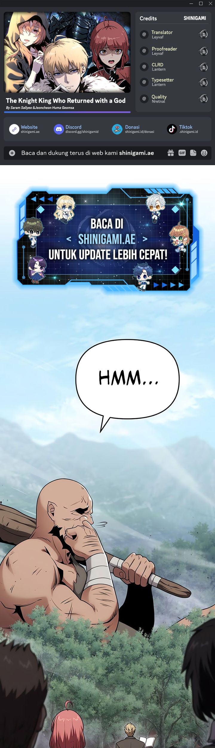 Komik The Knight King Who Returned with a God Chapter 92 gambar 1