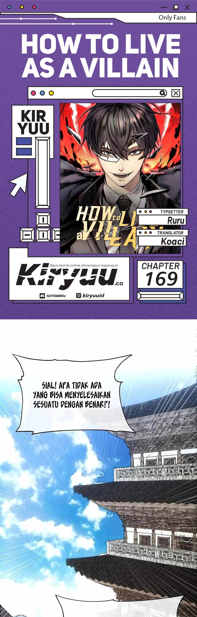 Komik How to Live as a Villain Chapter 169 gambar 1