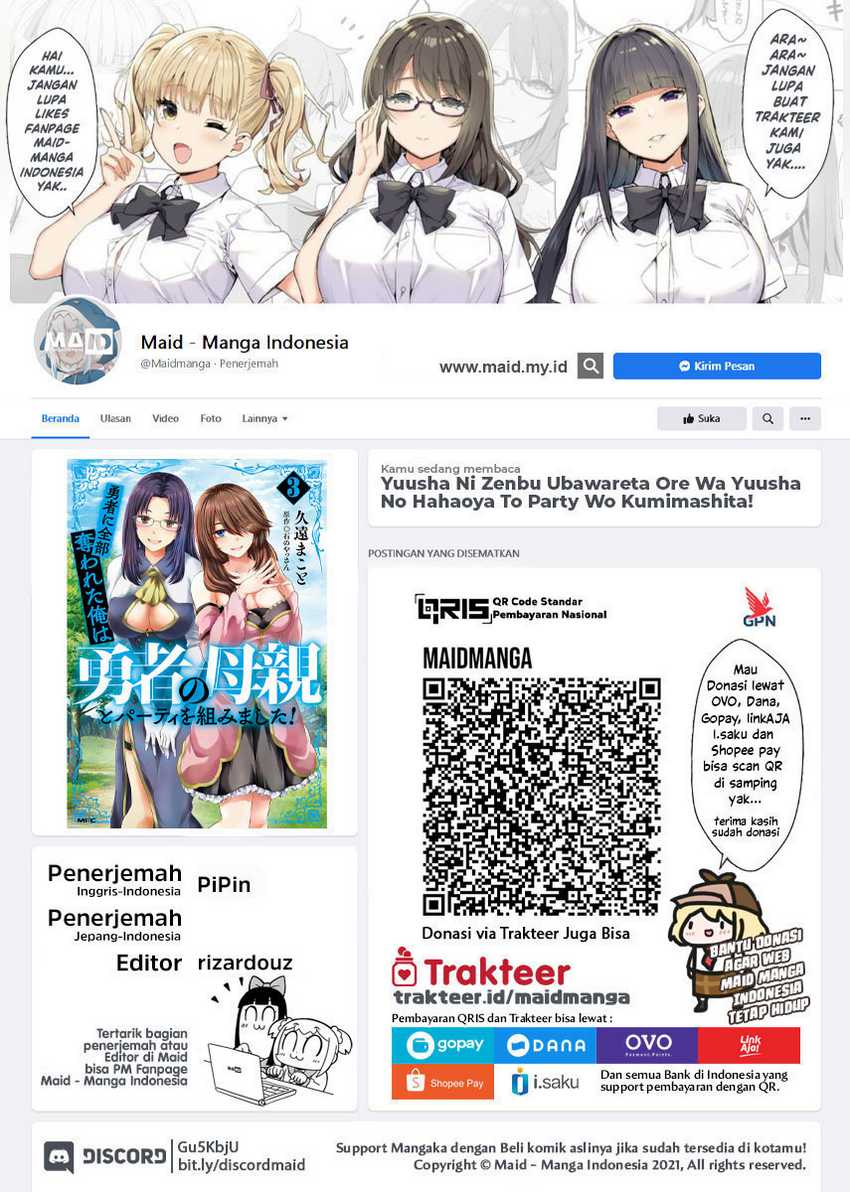 Manga Yuusha ni Zenbu Ubawareta Ore wa Yuusha no Hahaoya to Party wo Kumimashita! Chapter 19 gambar 2