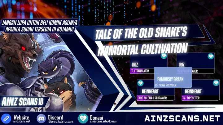 Komik Snake Immortal: The Tale of a Snake’s Cultivation to Immortality Chapter 19 gambar 1