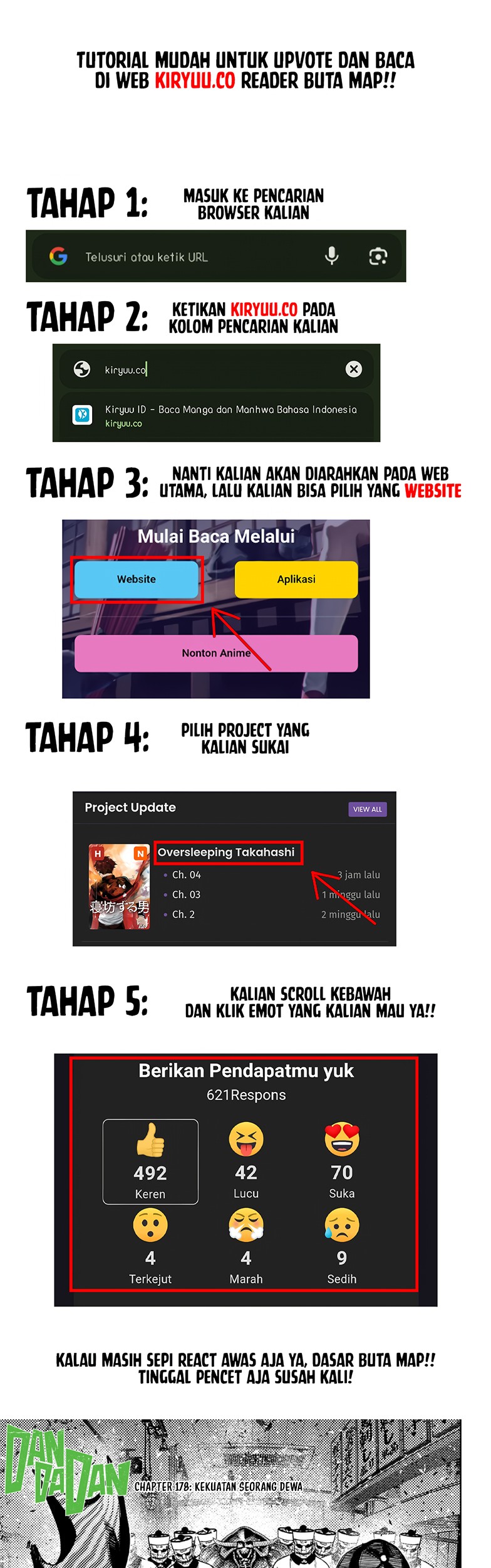 Manga DANDADAN Chapter 178 gambar 2