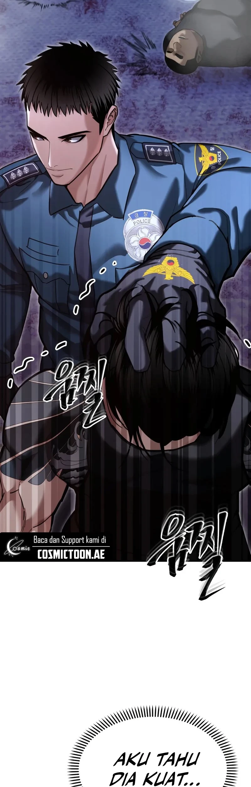 The Cop Is Too Strong Chapter 18 - Halaman 61