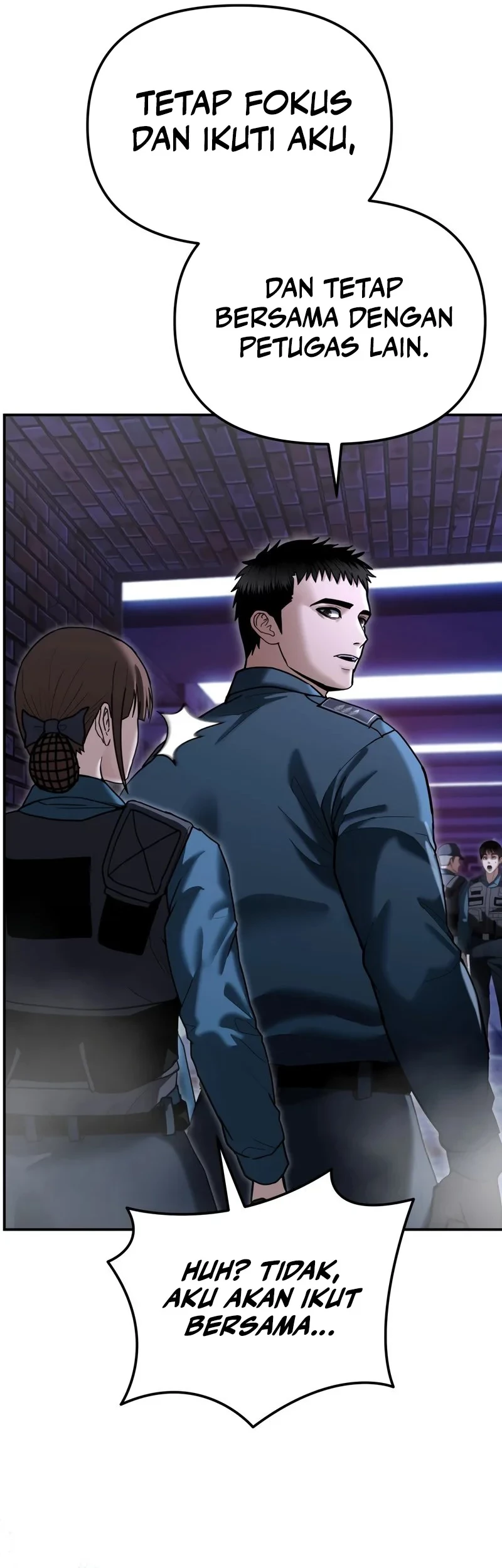 The Cop Is Too Strong Chapter 18 - Halaman 36