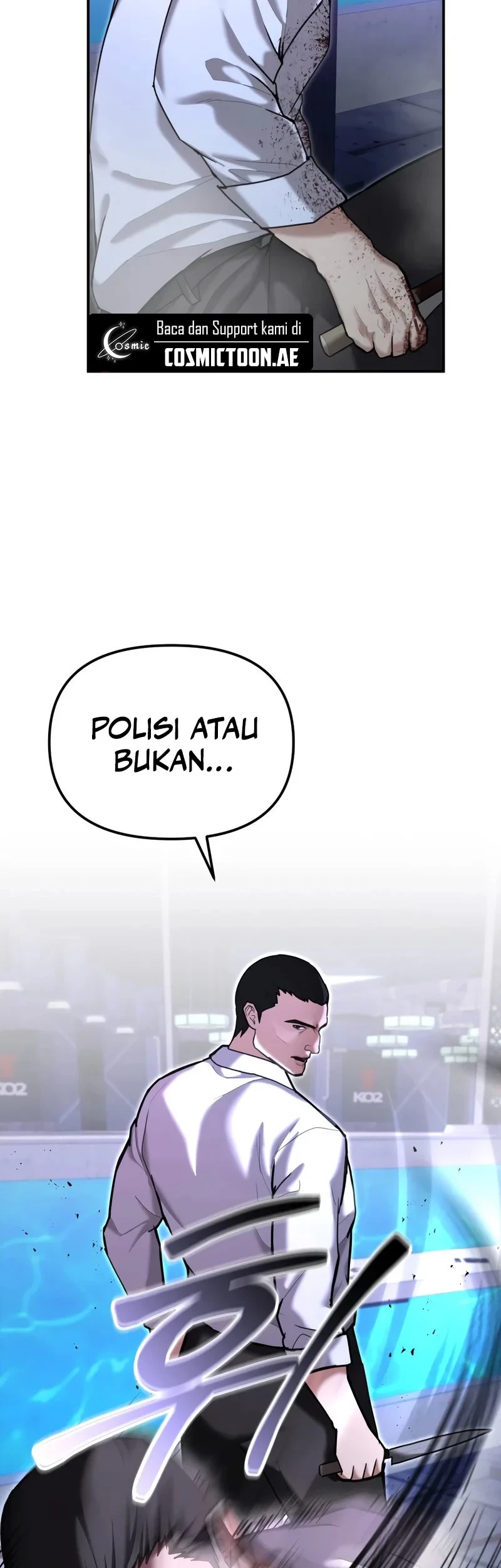 The Cop Is Too Strong Chapter 18 - Halaman 39