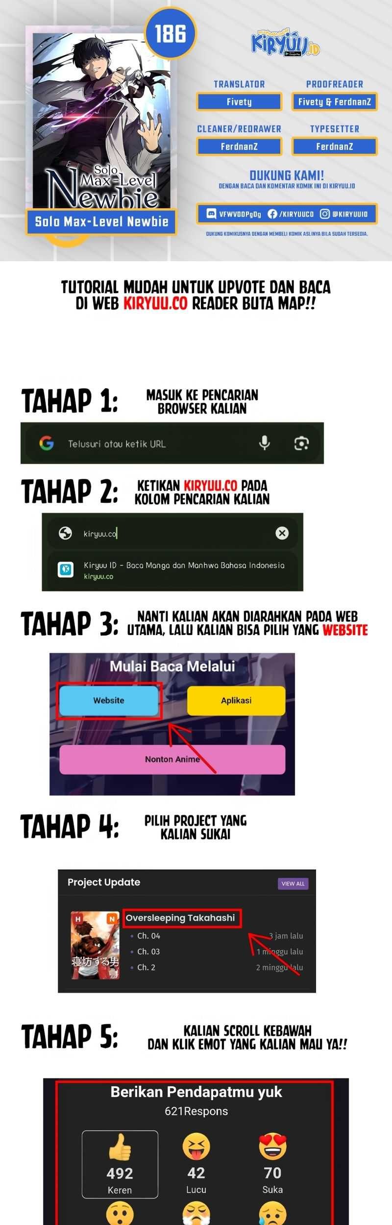 Komik Solo Max-Level Newbie Chapter 186 gambar 1