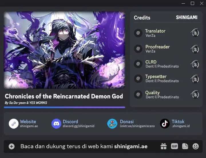 Komik Chronicles of the Reincarnated Demon God Chapter 24 gambar 1