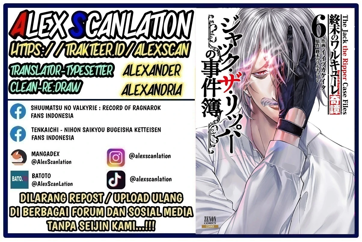 Shuumatsu no Valkyrie Kitan – Jack the Ripper no Jikenbo Chapter 40 - Halaman 2