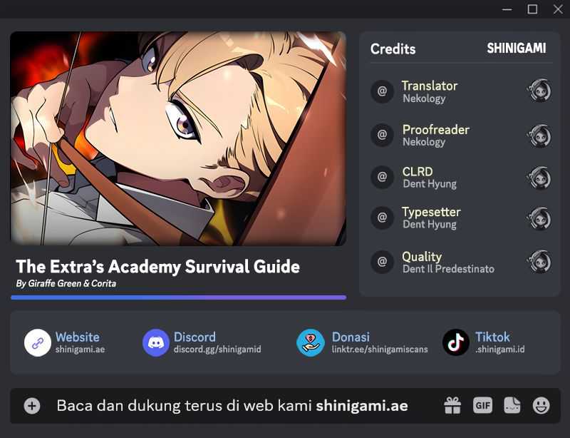 Komik The Extra’s Academy Survival Guide Chapter 58 gambar 1