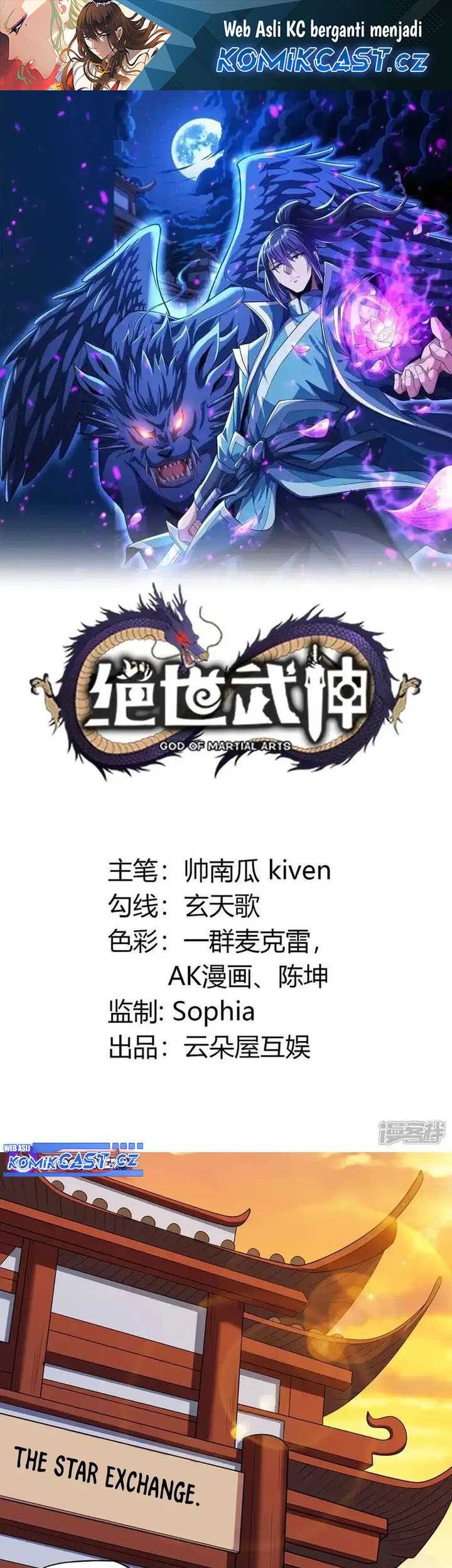 Manhua God of Martial Arts Chapter 695 gambar 2
