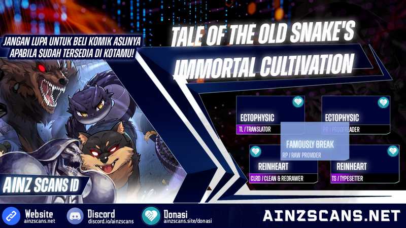 Komik Snake Immortal: The Tale of a Snake’s Cultivation to Immortality Chapter 20 gambar 1