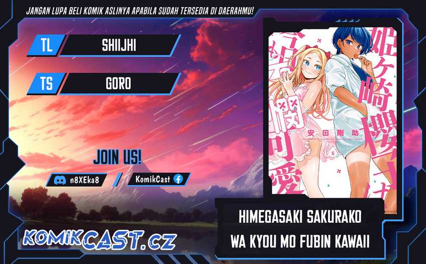 Komik Himegasaki Sakurako wa Kyoumo Fubin Kawaii! Chapter 32 gambar 1