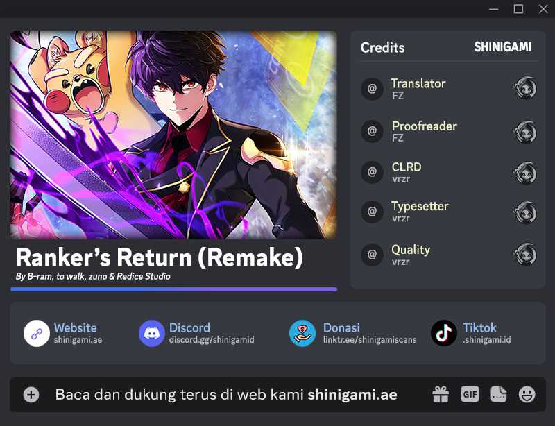 Komik Ranker’s Return (Remake) Chapter 171 gambar 1
