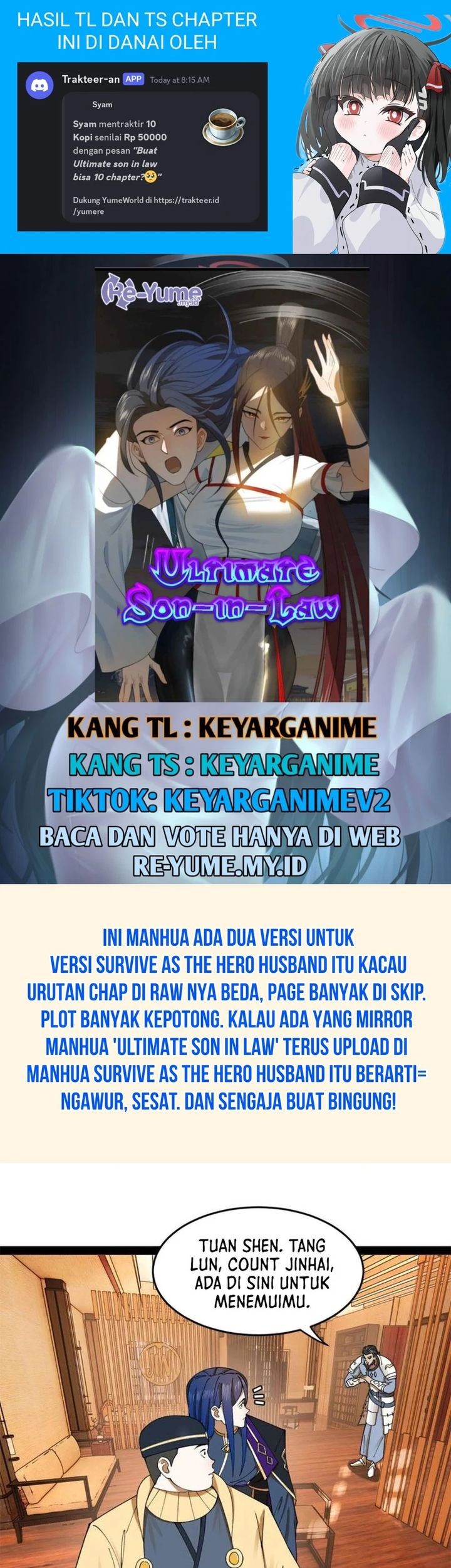Komik Survive As The Hero’s Husband Chapter 122 gambar 1