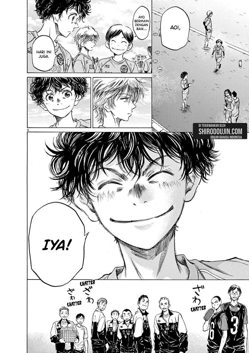 Ao Ashi Chapter 59 - Halaman 9