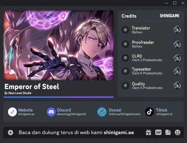 Komik Emperor Of Steel Chapter 22 gambar 1
