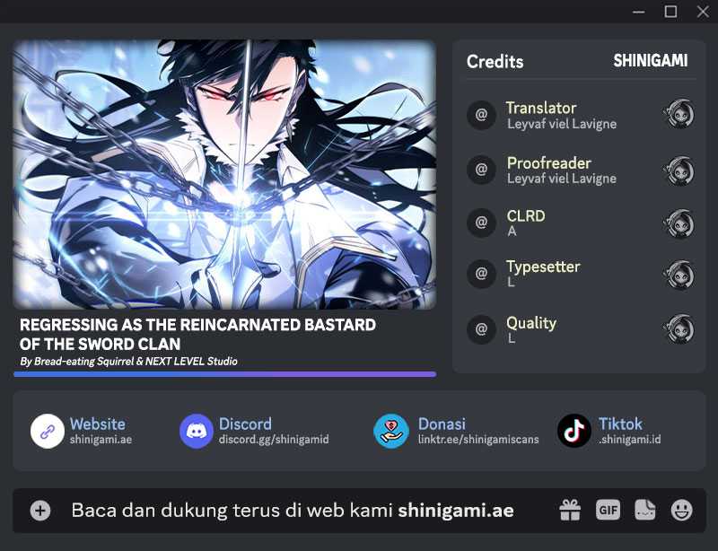 Komik Regressing As The Reincarnated Bastard Of The Sword Clan Chapter 32 gambar 1
