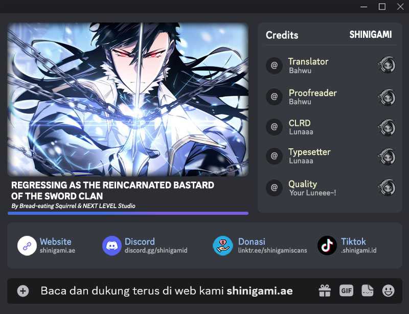 Komik Regressing As The Reincarnated Bastard Of The Sword Clan Chapter 26 gambar 1