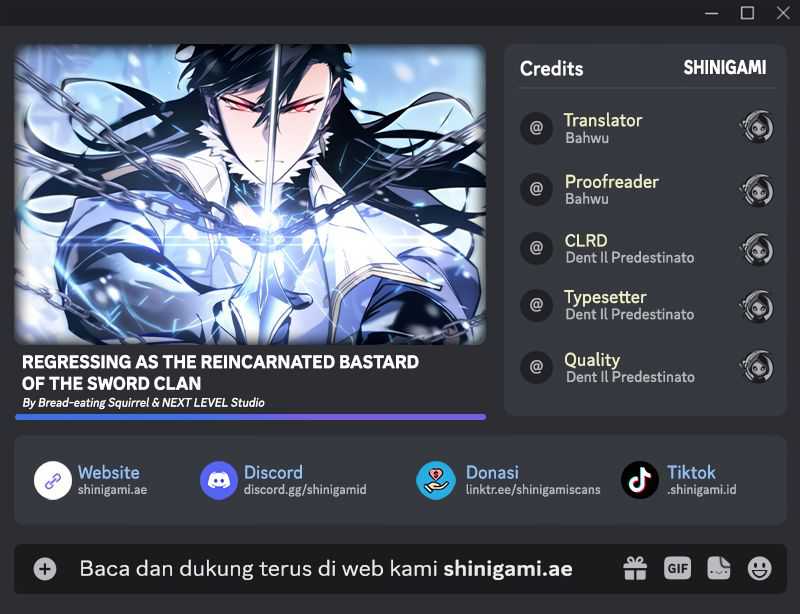 Komik Regressing As The Reincarnated Bastard Of The Sword Clan Chapter 25 gambar 1