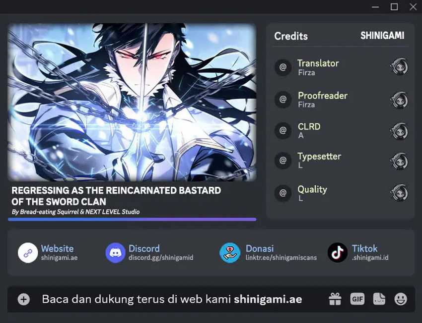 Komik Regressing As The Reincarnated Bastard Of The Sword Clan Chapter 15 gambar 1