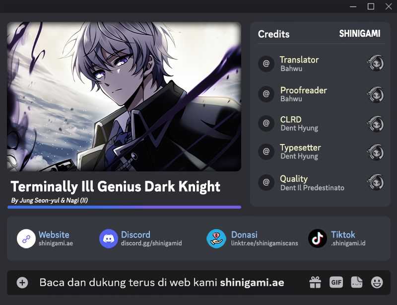 Komik Terminally-Ill Genius Dark Knight Chapter 89 gambar 1