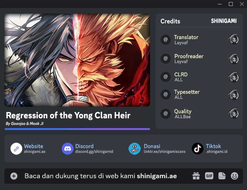 Komik Regression Of The Yong Clan Heir Chapter 04 gambar 1