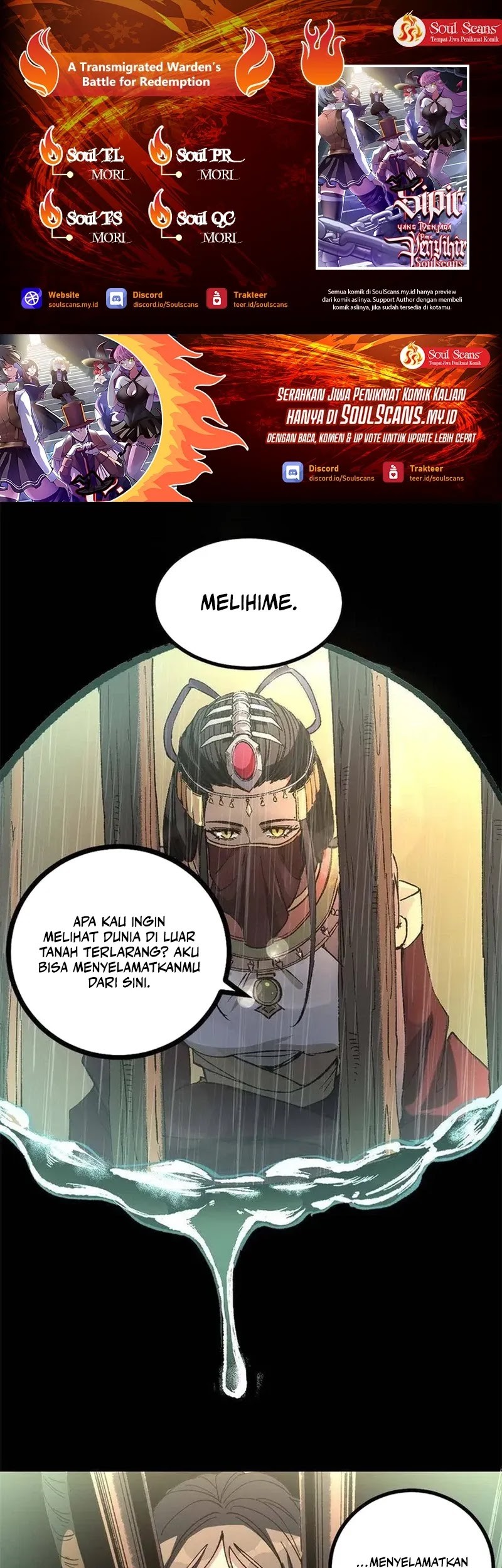 Komik A Transmigrated Warden’s Battle for Redemption Chapter 48 gambar 1