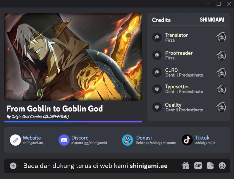 Komik From Goblin to Goblin God Chapter 33 gambar 1