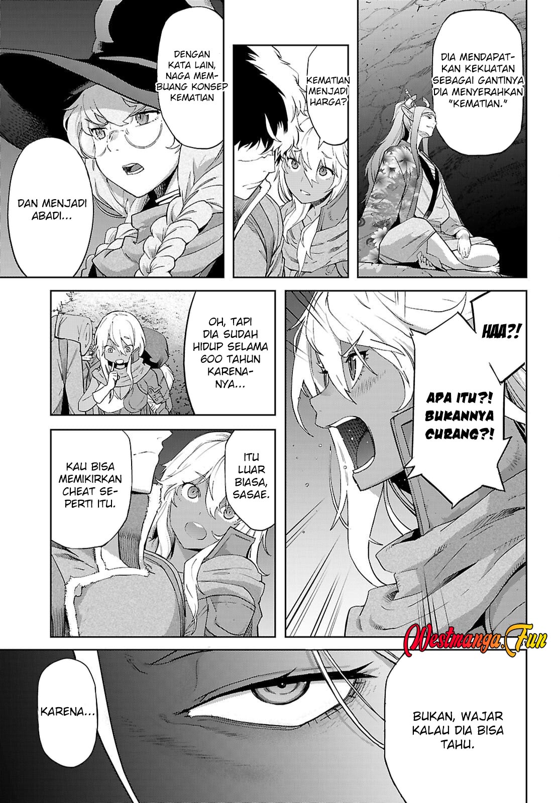 Game obu Familia - Family Senki Chapter 68 - Halaman 34
