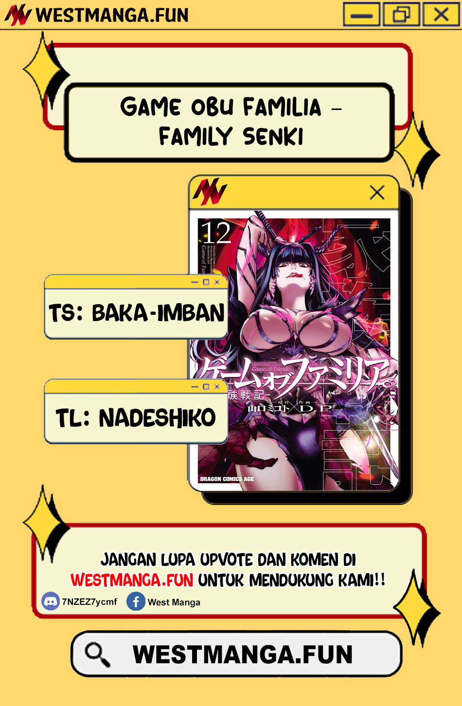 Game obu Familia - Family Senki Chapter 68 - Halaman 4