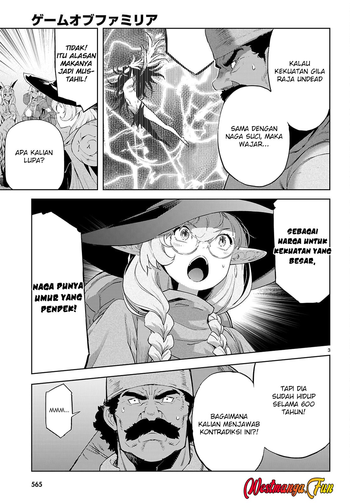 Game obu Familia - Family Senki Chapter 68 - Halaman 5