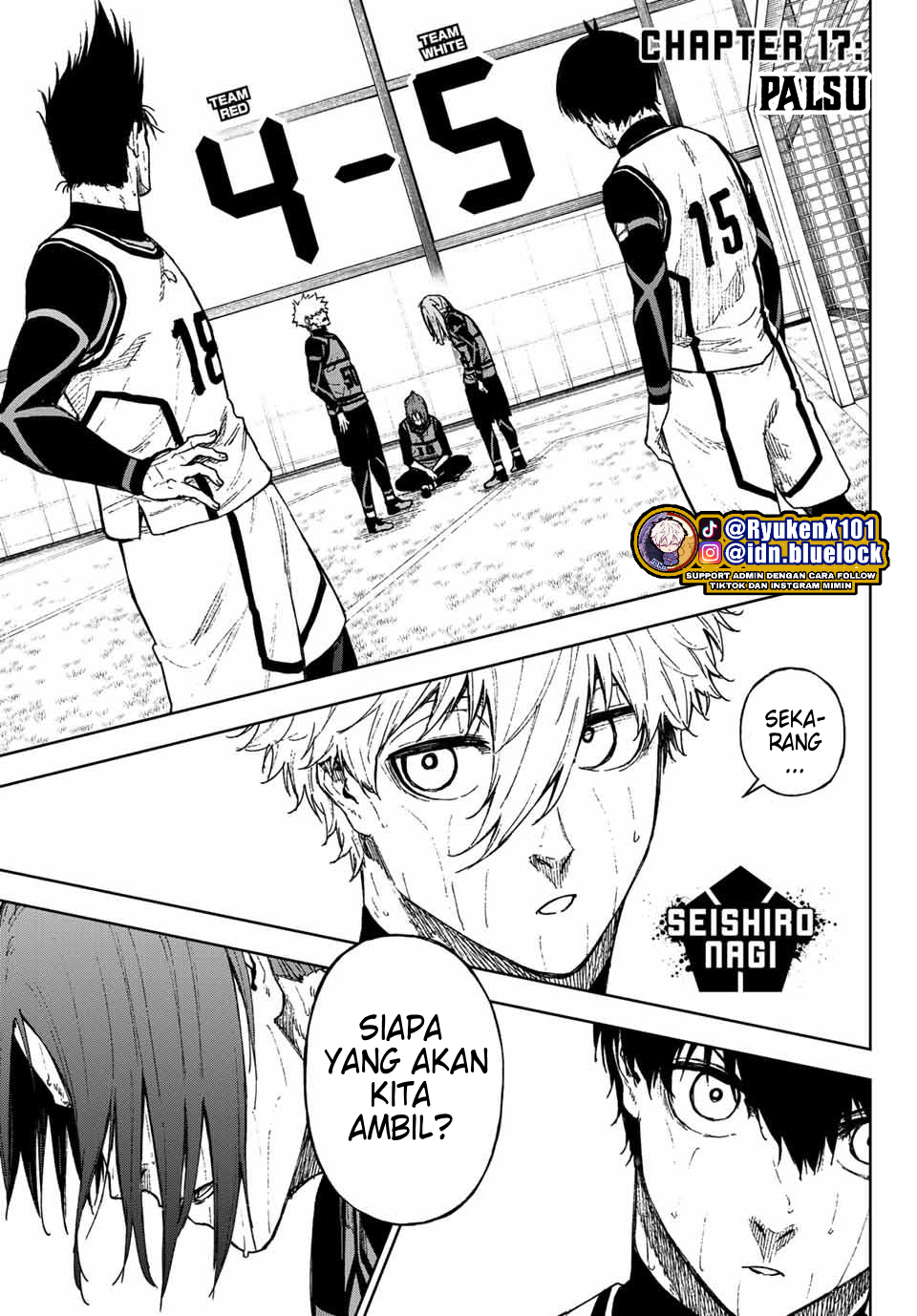 Komik Blue Lock: Episode Nagi Chapter 17 gambar 1
