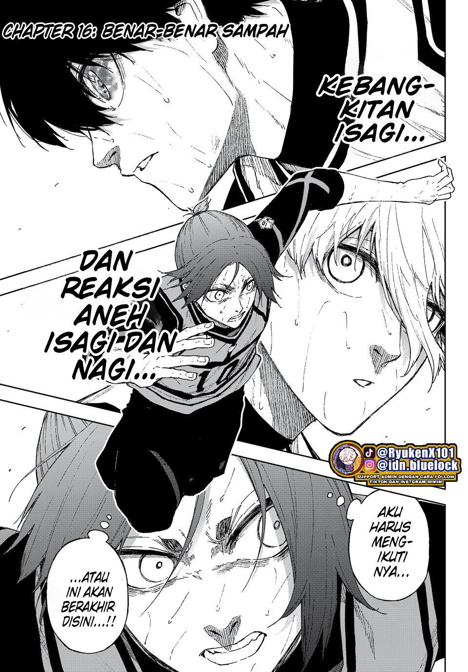 Komik Blue Lock: Episode Nagi Chapter 16 gambar 1