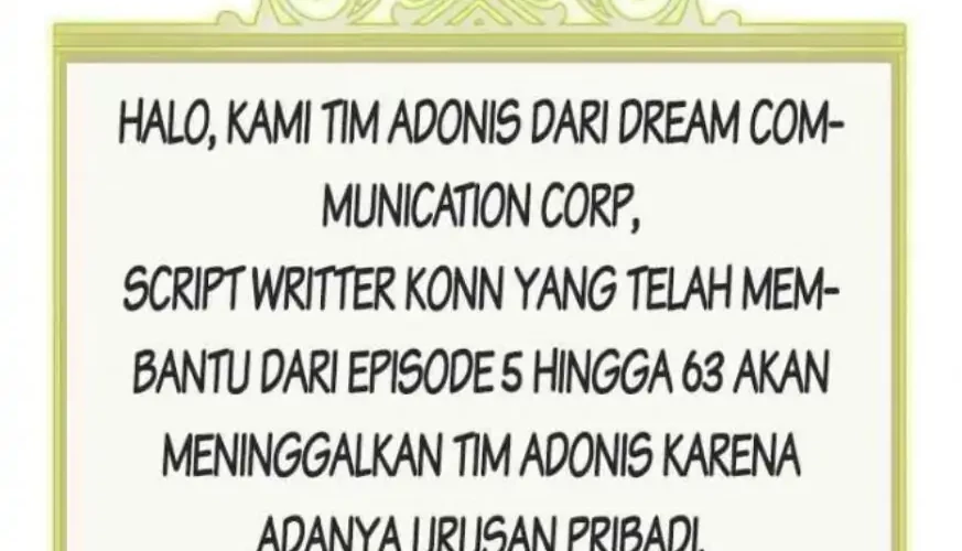 ADONIS Chapter 63 - Halaman 64