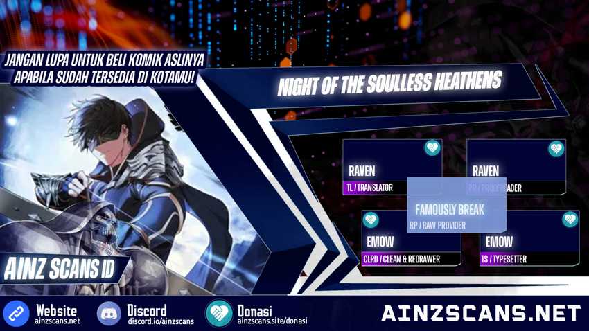 Komik Night of the Soulless Heathens Chapter 01 gambar 1