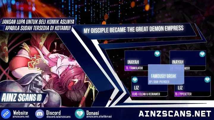 Komik My Disciple Became The Great Demon Empress?! Chapter 37 gambar 1